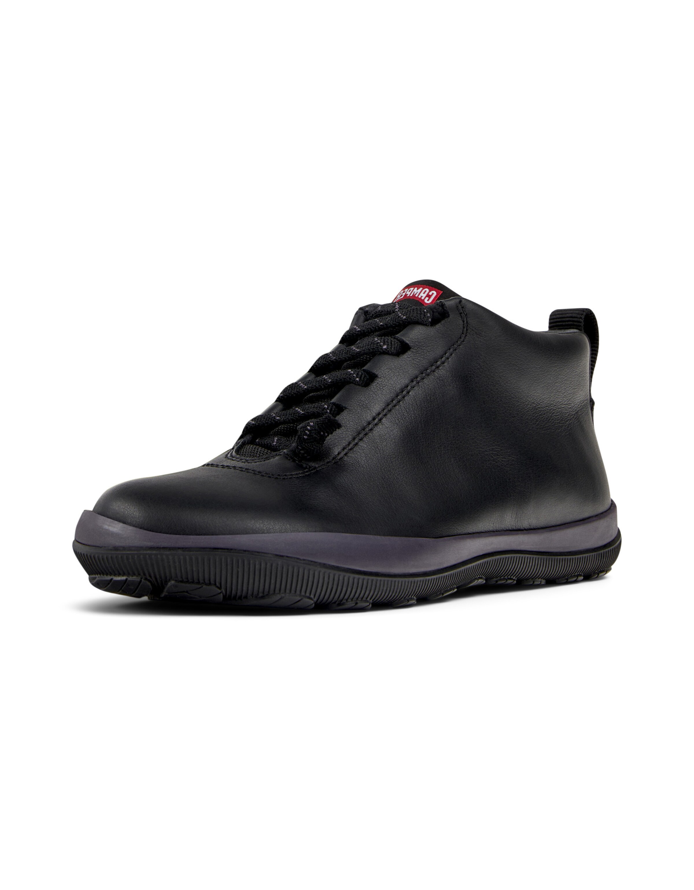 Ankle boots ' Peu Pista ' di CAMPER in nero: frontale