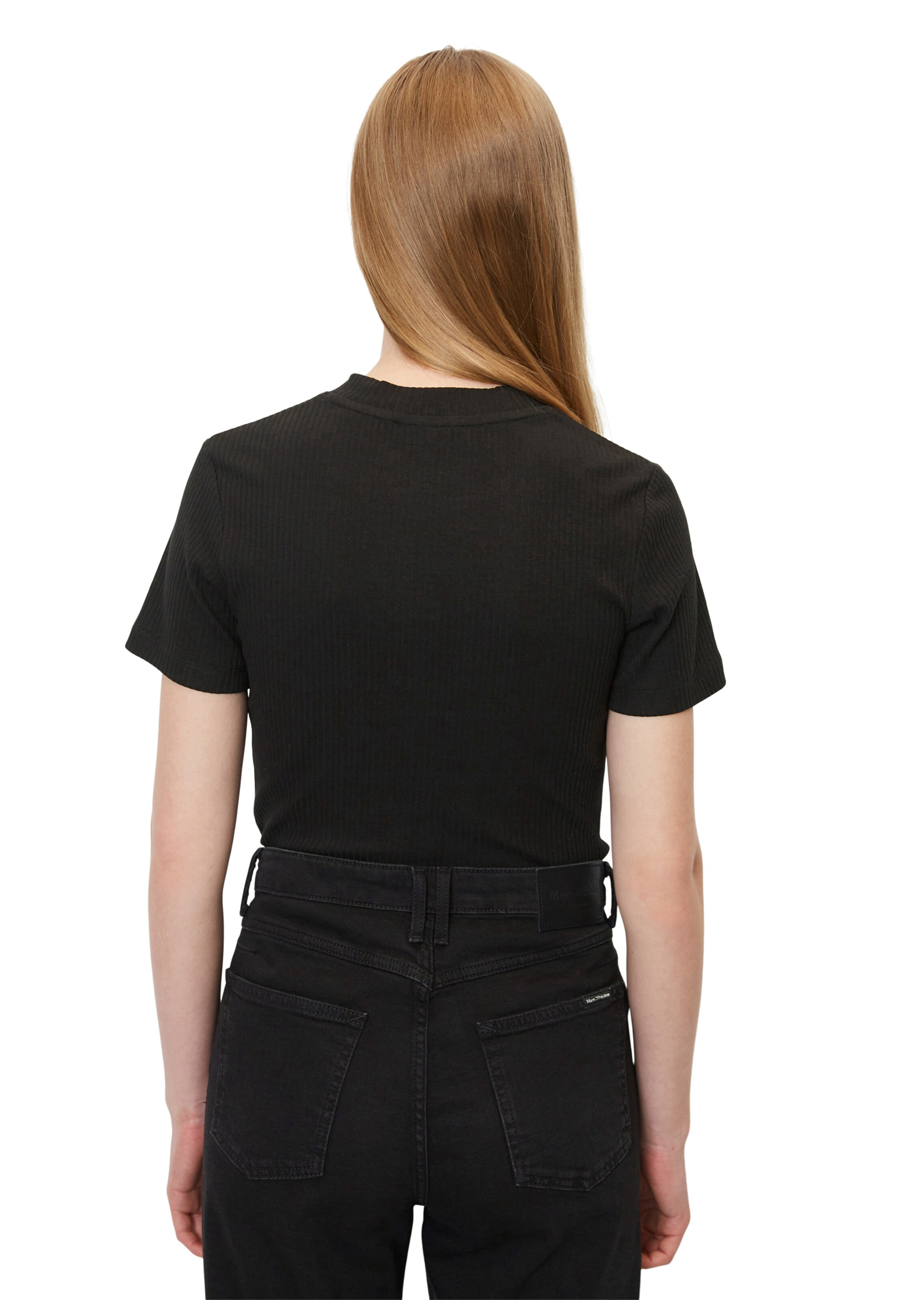 Marc O'Polo Shirt in Zwart