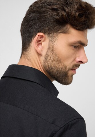 ETERNA Regular fit Business shirt in Black