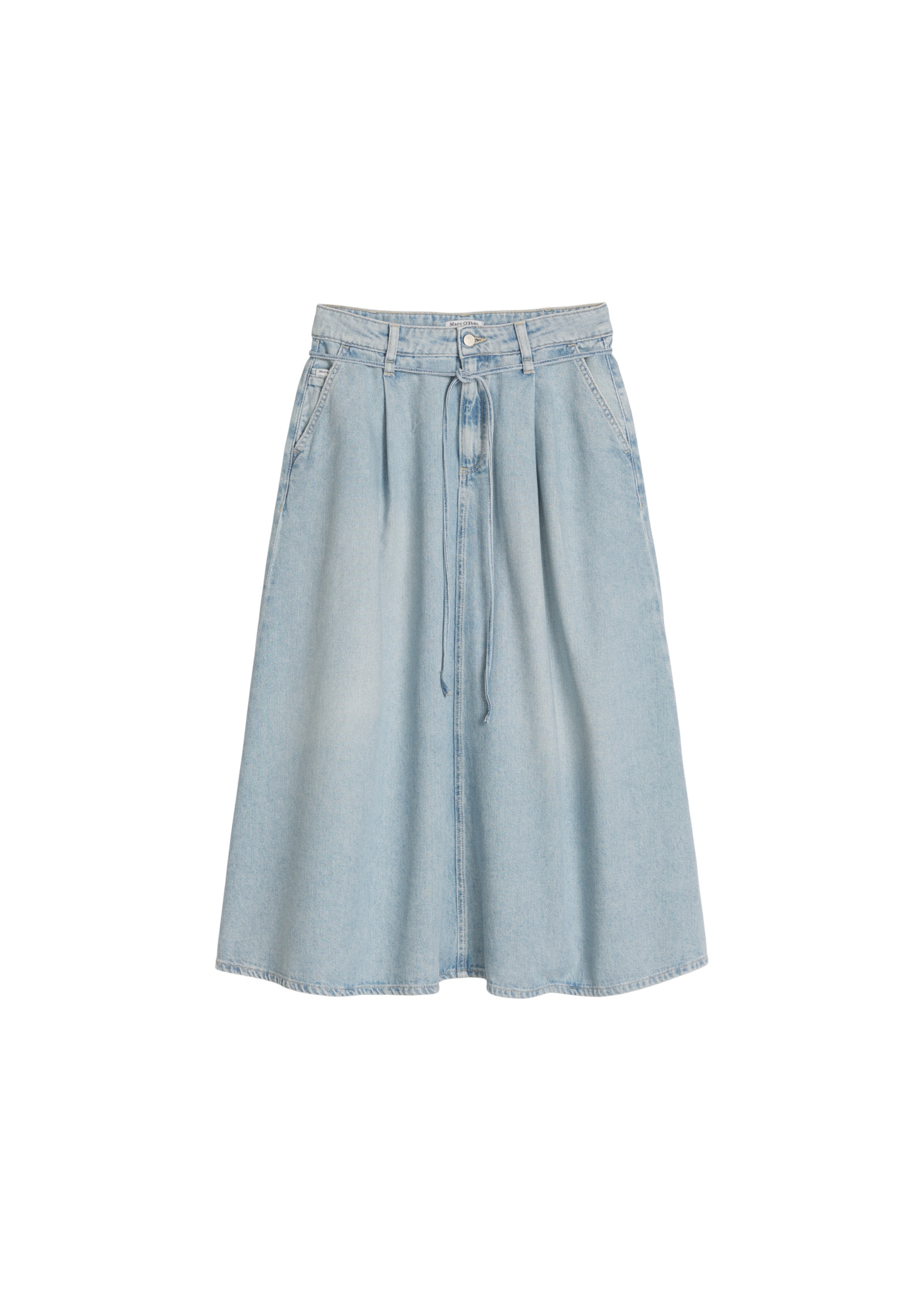 Marc O'Polo DENIM Rok in Blauw: voorkant