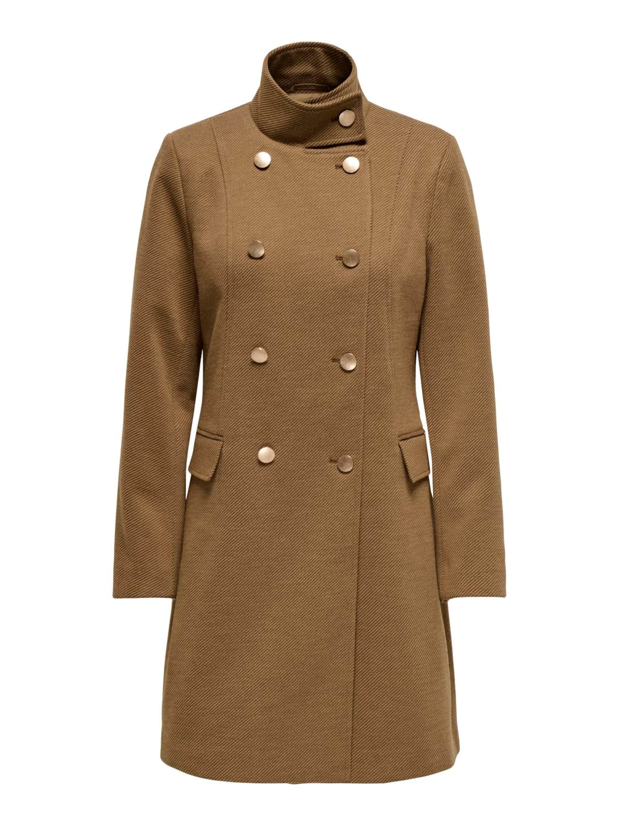 ONLY Ανοιξιάτικο και φθινοπωρινό παλτό &#x27;ONLMOLLY&#x27; σε καφέ: μπροστά