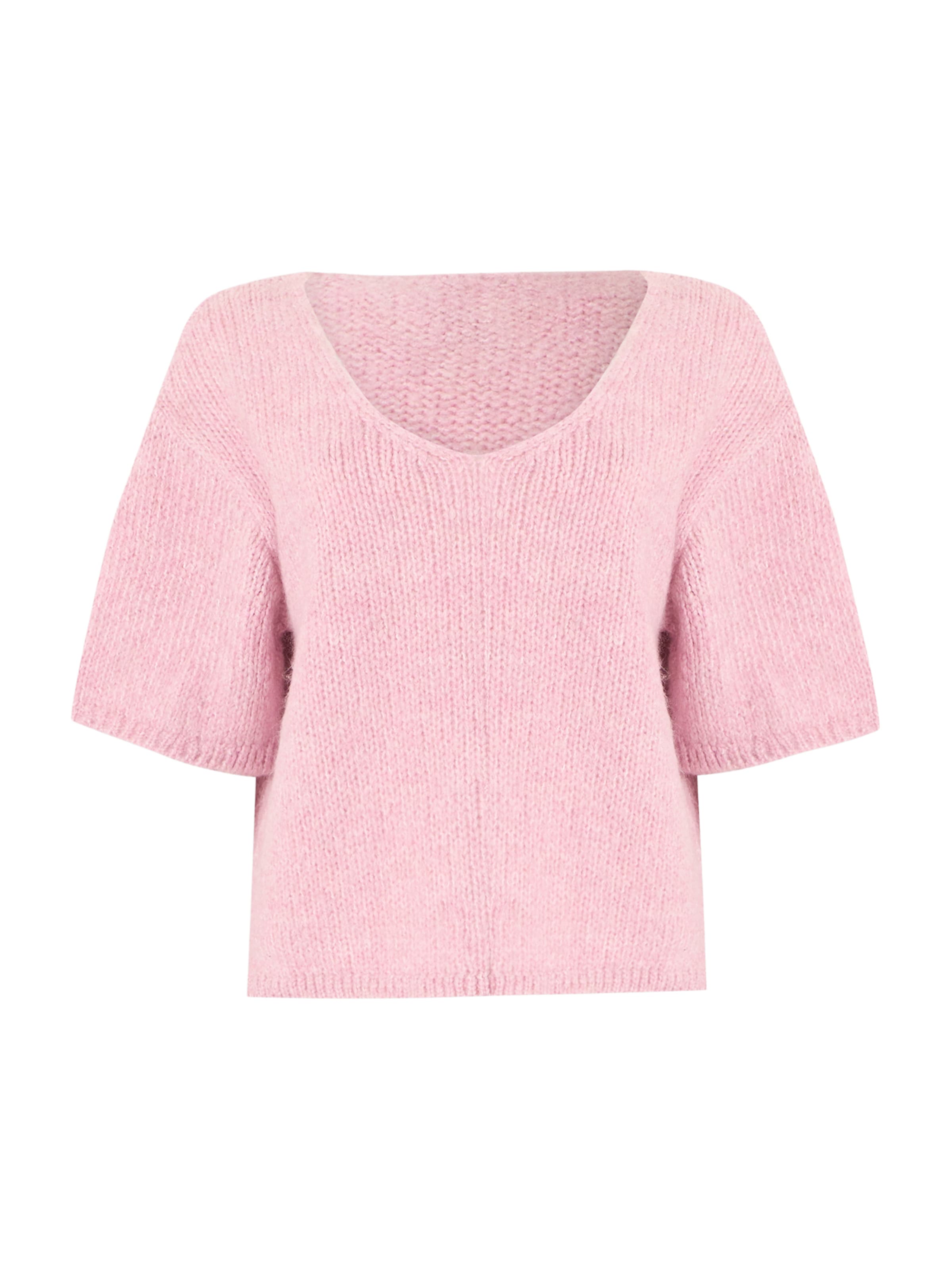 JDY Pull-over 'JDYLinea' en rose, Vue avec produit