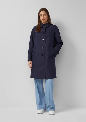 s.Oliver Between-seasons coat in Blue: front