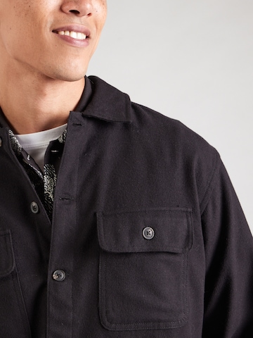 JACK & JONES - Ajuste confortable Camisa 'JJECHARGE' en negro