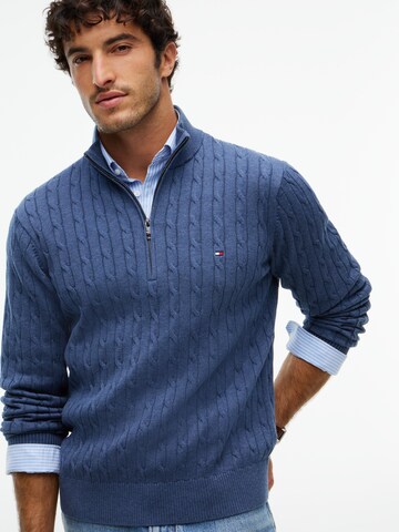 TOMMY HILFIGER Sweater 'CLASSIC' in Blue: front
