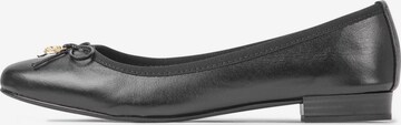 Kazar Ballet Flats in Black: front