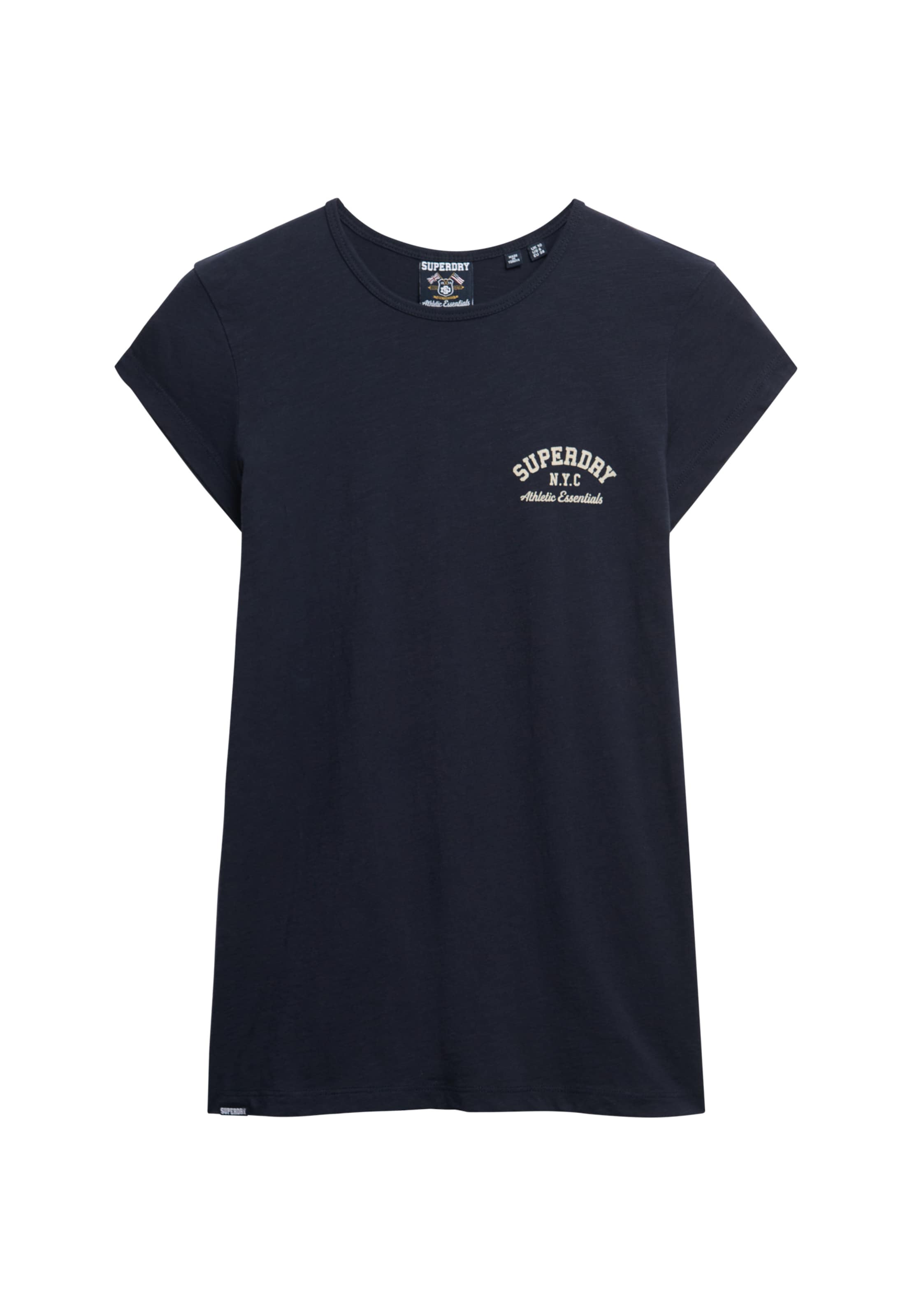 Superdry & Co T-Shirt 'Athletic Essential' in Blau: Vorderseite