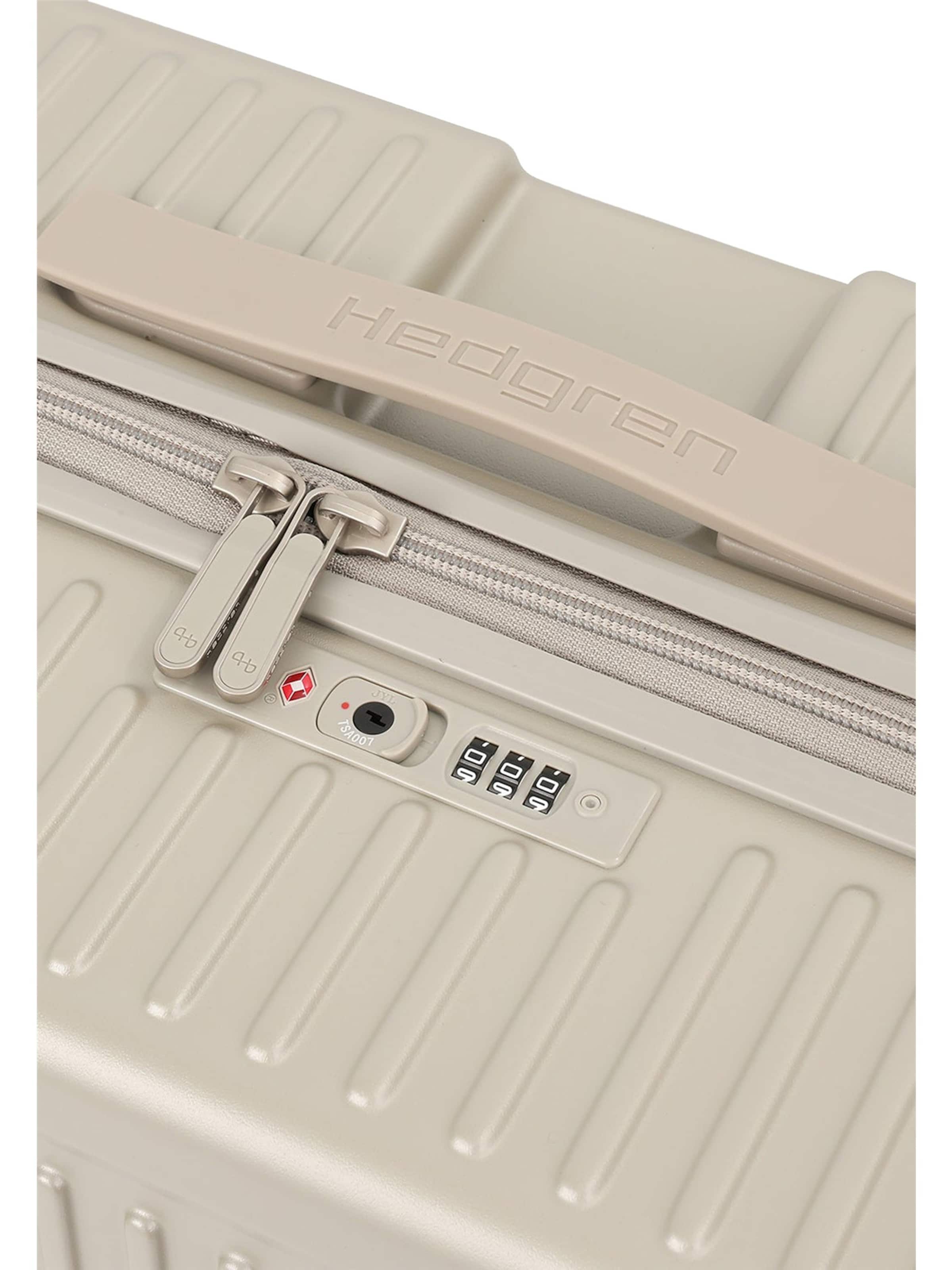 Hedgren Suitcase ' YUNO S 40,4L ' in Beige: top