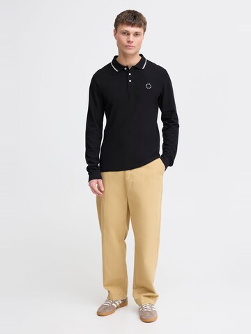 !Solid Poloshirt 'SDHangor' in Schwarz: Vorderseite