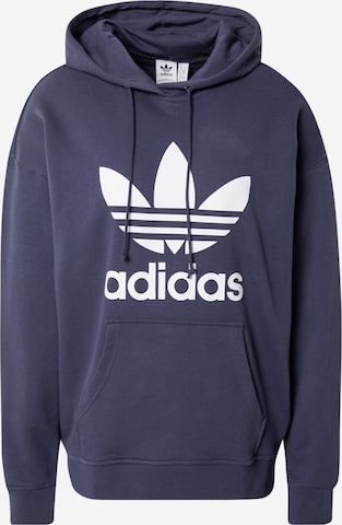 ADIDAS ORIGINALS Суичър в синьо: отпред