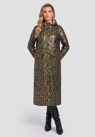 Manteau mi-saison faina en noir