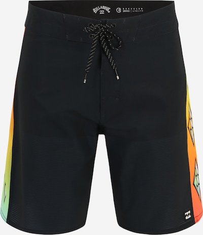 BILLABONG Boardshorts 'AIRLITE' en gris clair / menthe / orange fluo / noir, Vue avec produit