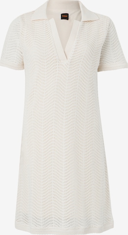 balta BOSS Megzta suknelė 'C_Eloa': priekis