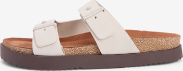 TOMMY HILFIGER Pantolette in Beige: Vorderseite
