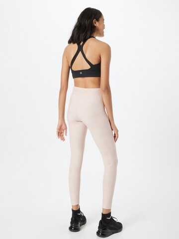 NIKE Skinny Sporthose in Pink