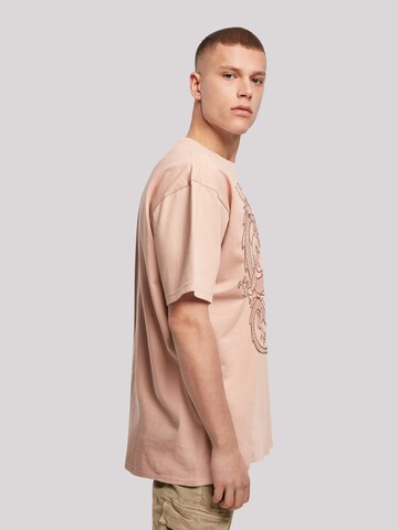 F4NT4STIC Shirt 'Drache Japan' in Beige