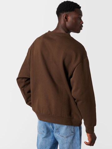 Sweat-shirt WEEKDAY en marron