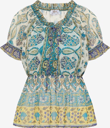 usha FESTIVAL Blouse in Blauw: voorkant