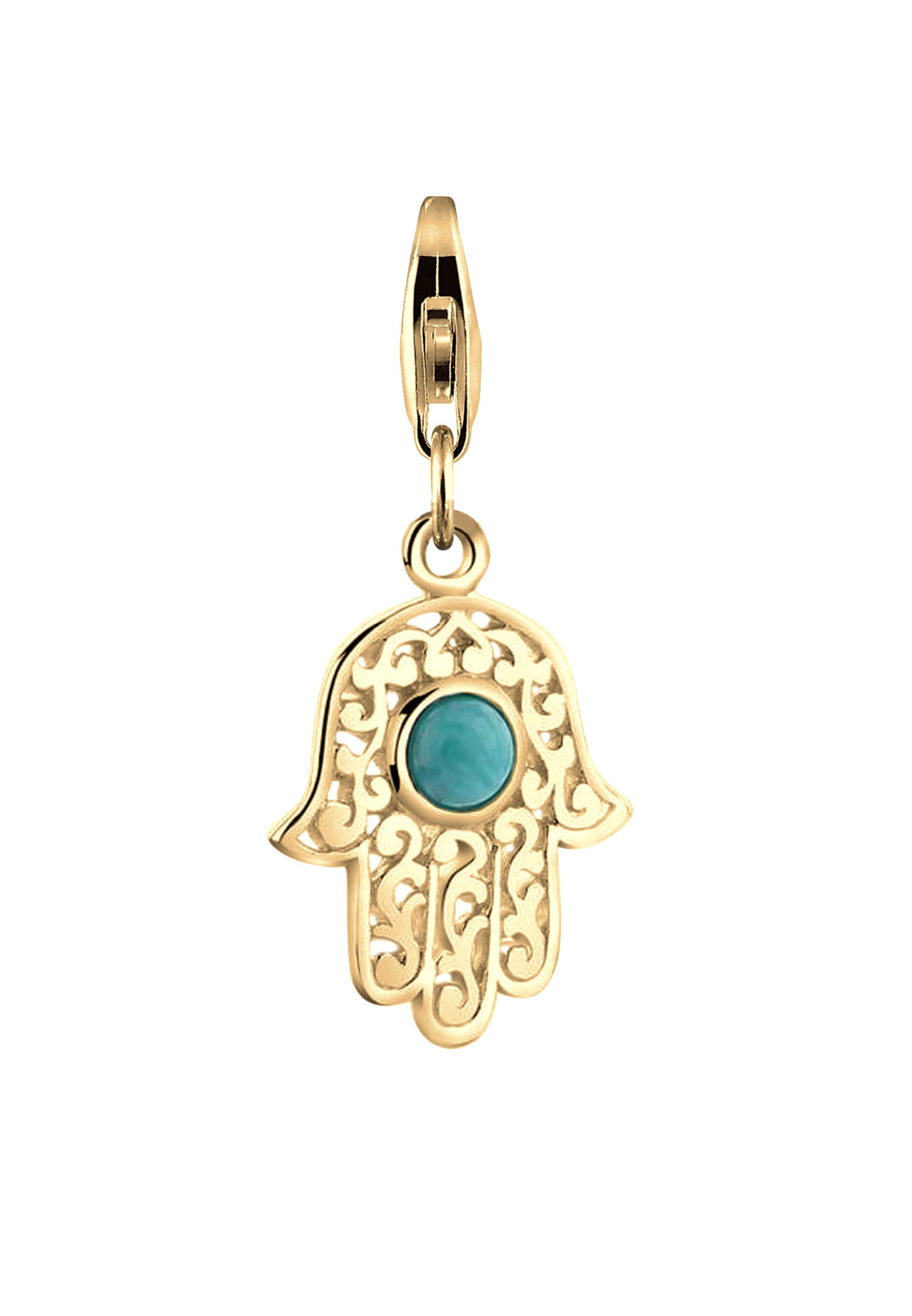 Nenalina Hangers 'Hamsa' in Goud: voorkant