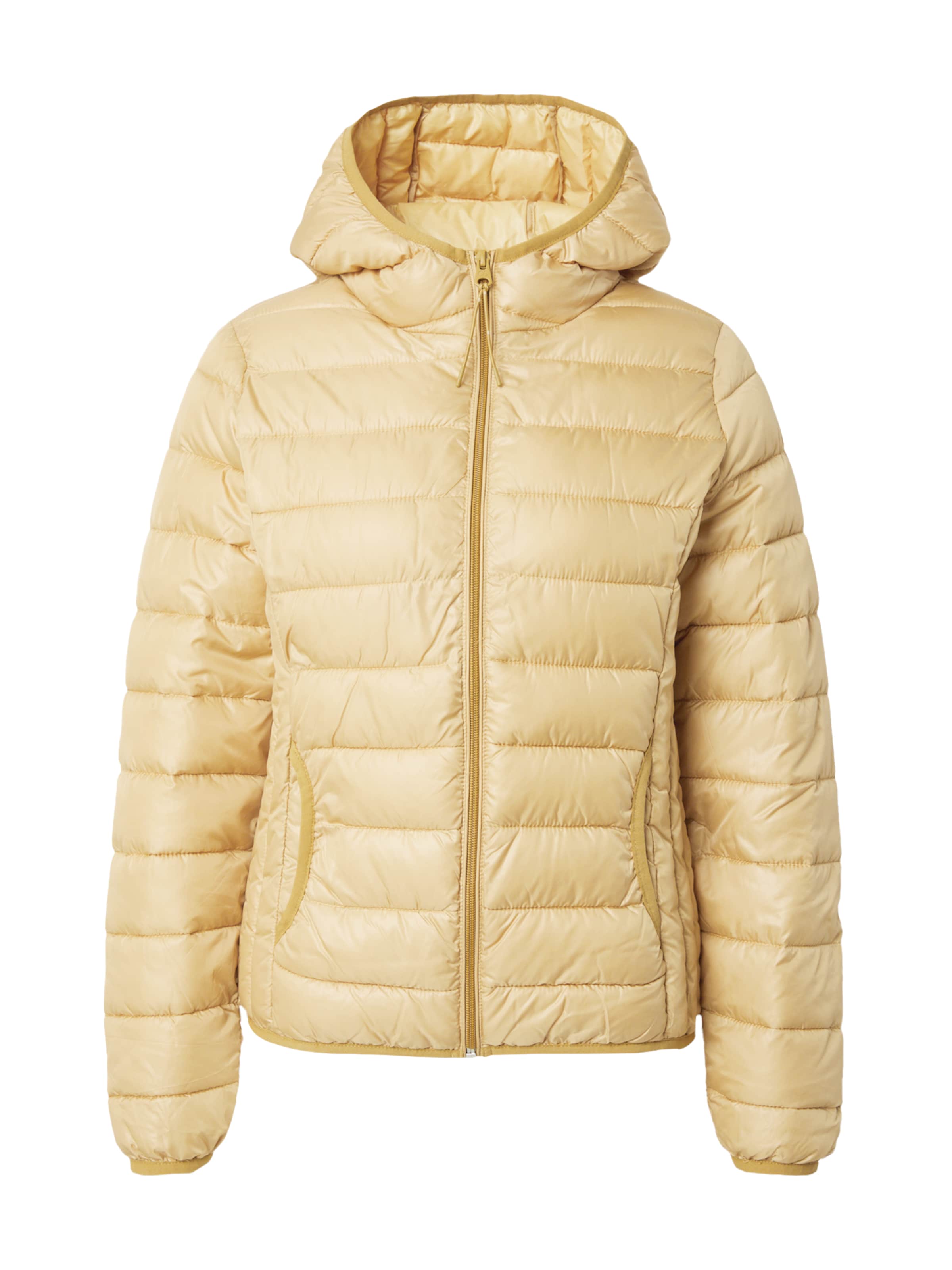 QS Winterjas in Geel: voorkant