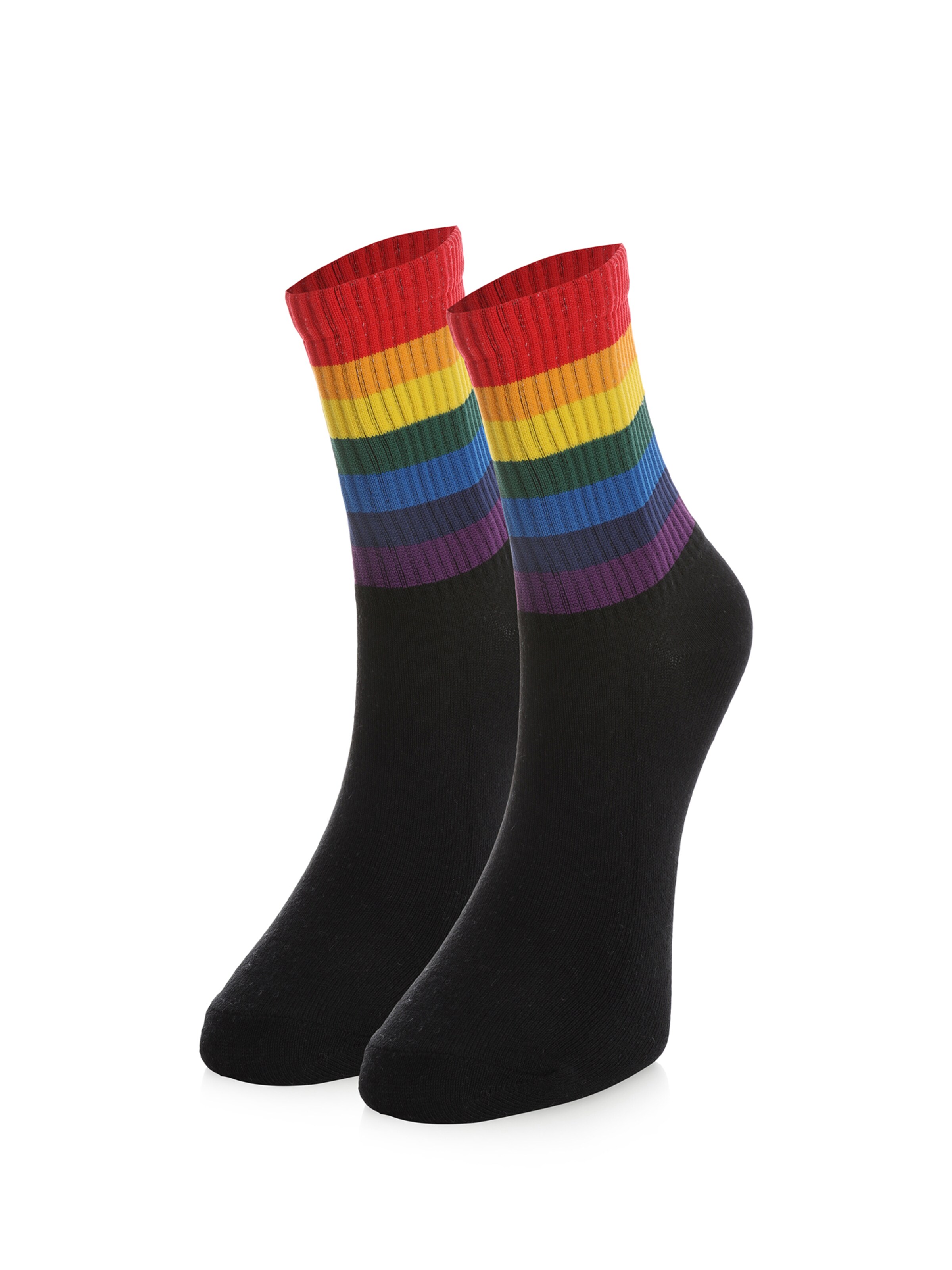 Crea Socks Socken 'Hochschule'‌‌‌‌‌‌‌ in Schwarz