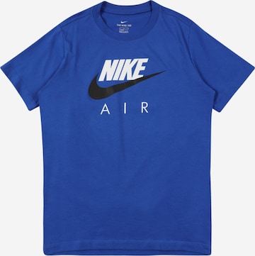 NIKE T-Shirt in Blau: front