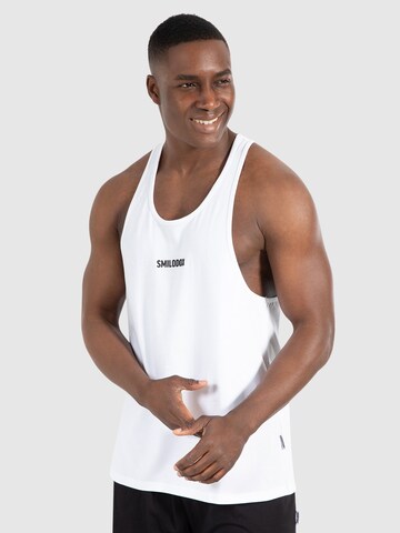 Smilodox Functioneel shirt ' Leno ' in Wit