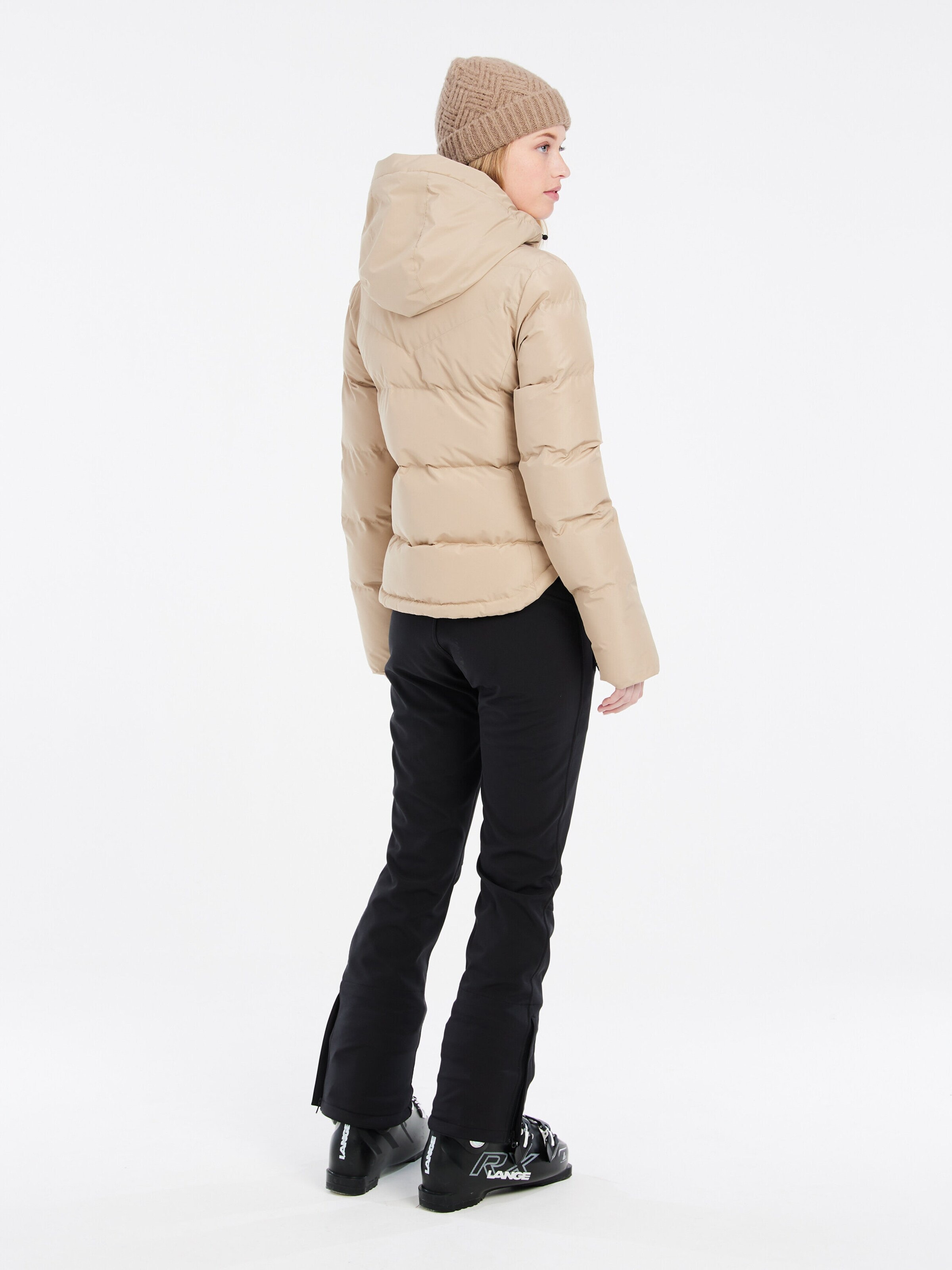 PROTEST Athletic Jacket 'PRTLUCID' in Beige