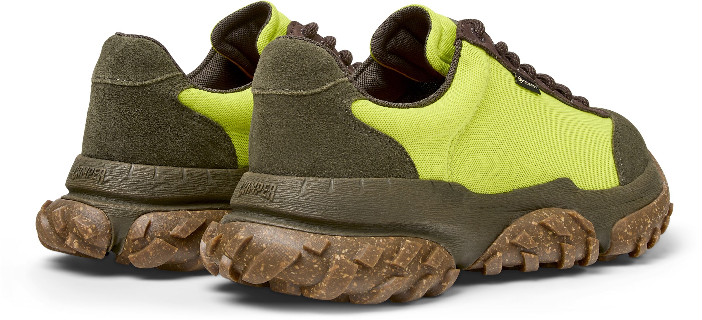 CAMPER Sneakers laag 'Karst Trek' in Groen