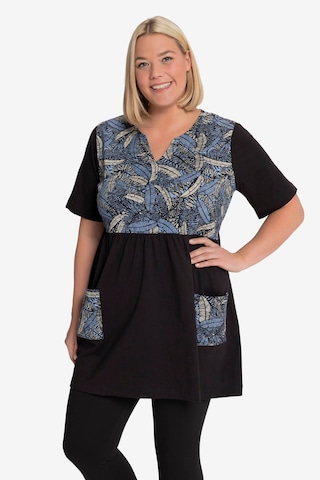 Ulla Popken Tunic in Black: front