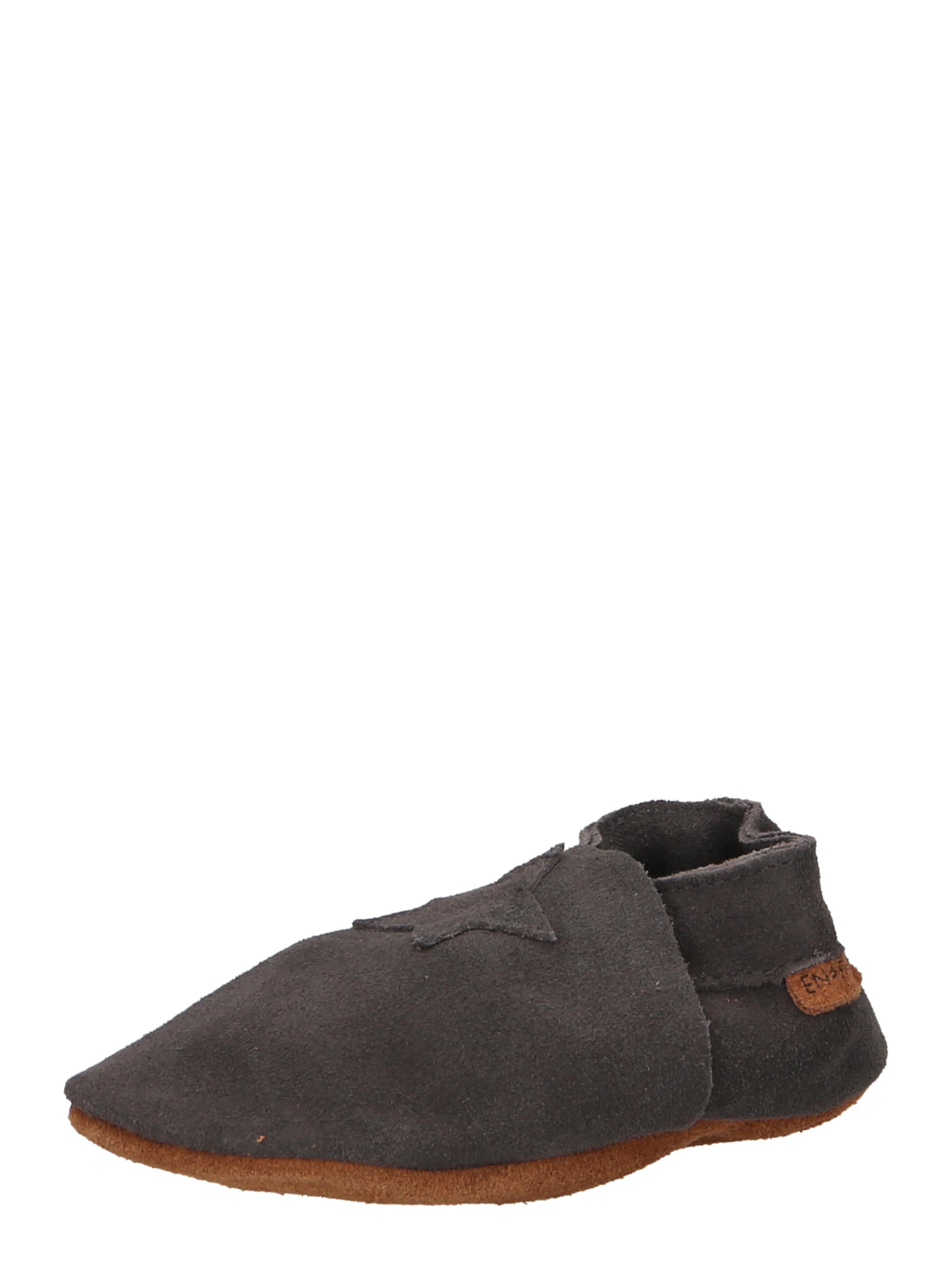 EN FANT - Pantufa em cinzento: frente