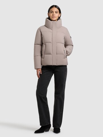 khujo Winterjas 'Rinja2 Matt' in Beige