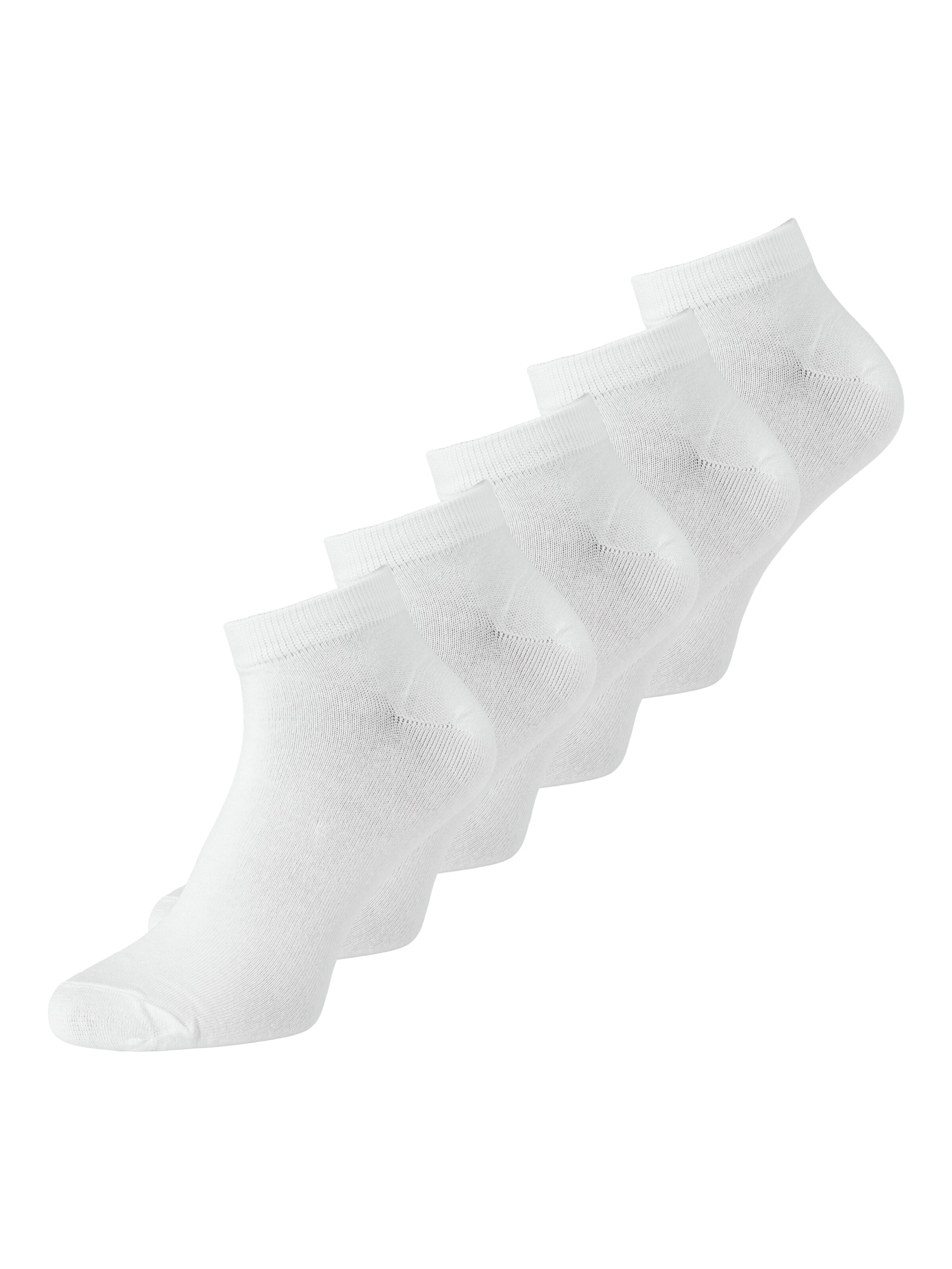 Chaussettes JACK & JONES en blanc : devant