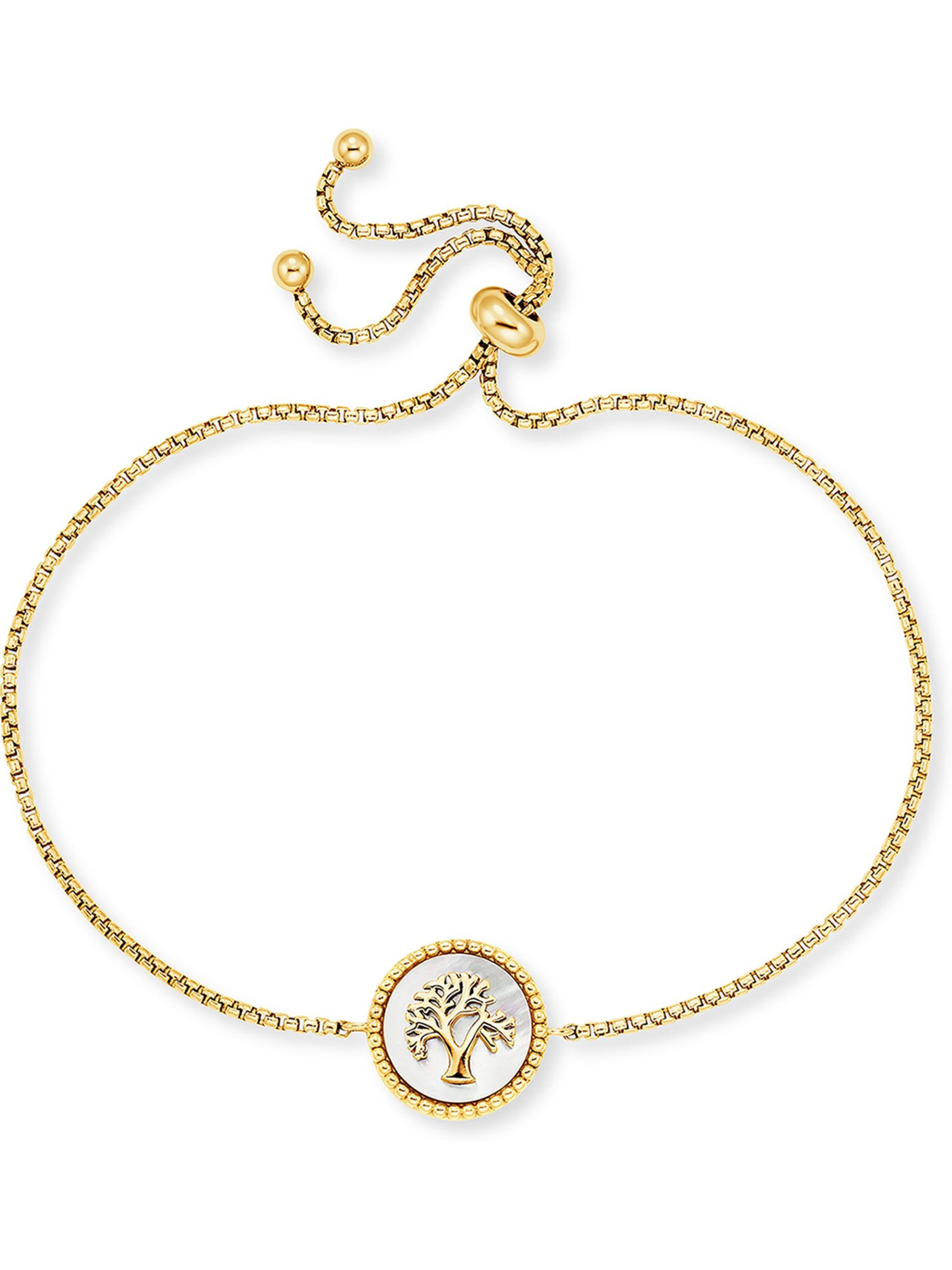 Engelsrufer Armband in Gold: Vorderseite