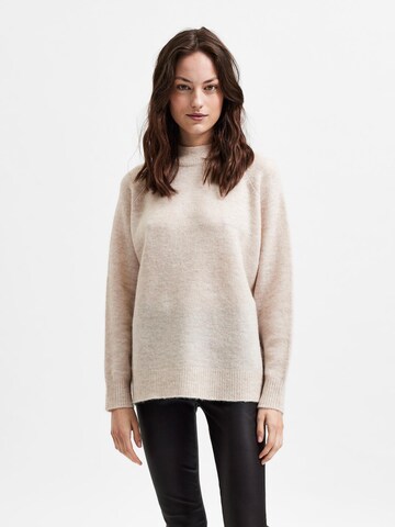 SELECTED FEMME - Pullover 'Lulu' em bege: frente