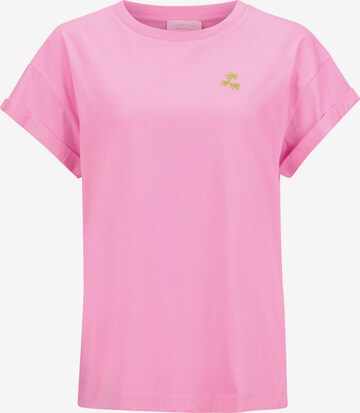 rozā Rich & Royal T-Krekls: no priekšpuses