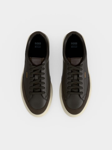 BOSS Sneaker 'Kieran' in Braun