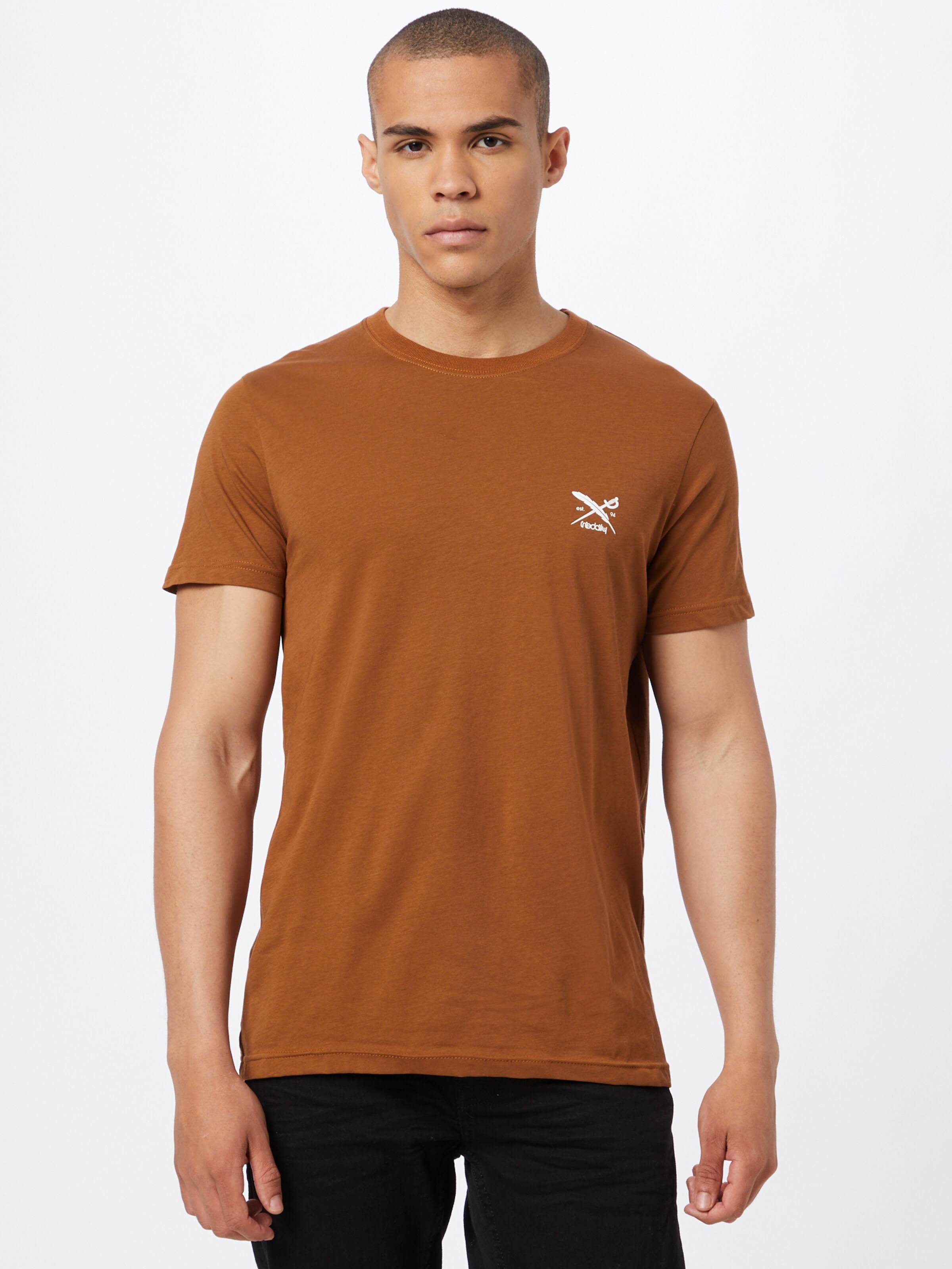 Männer Shirts Iriedaily T-Shirt in Hellbraun - RP92557 Männer Shirts Iriedaily T-Shirt in Hellbraun - RP92557