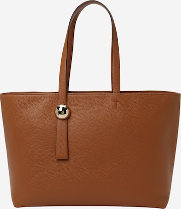 FURLA Shopper in Brown: front
