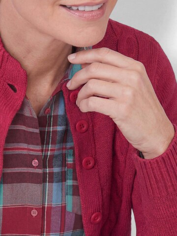 Goldner Knit cardigan in Red