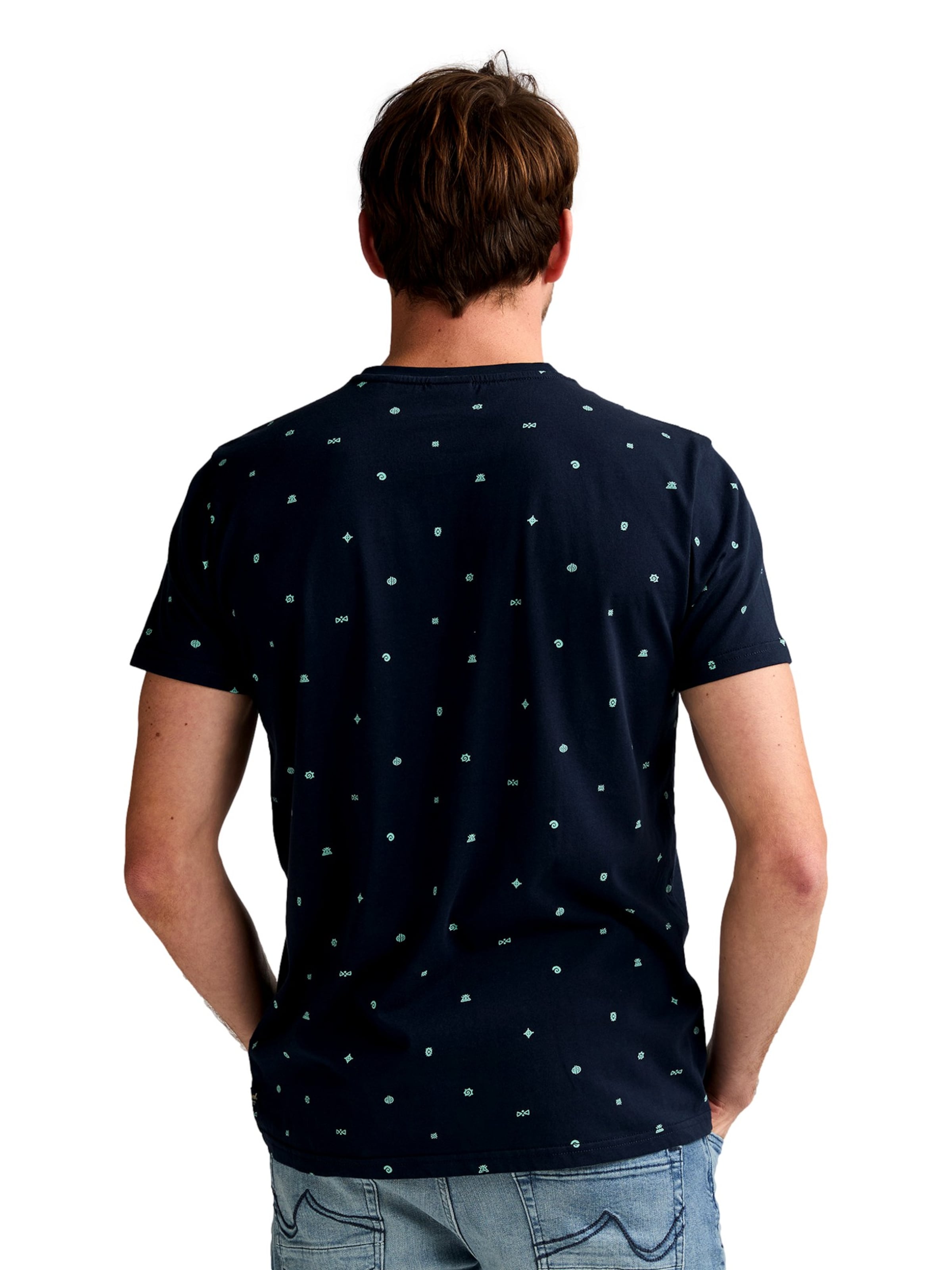 T-Shirt Petrol Industries en bleu