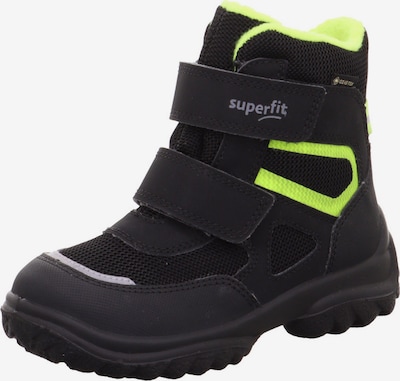 SUPERFIT Μπότες για χιόνι 'SNOWCAT' σε πράσινο νέον / μαύρο, Άποψη προϊόντος