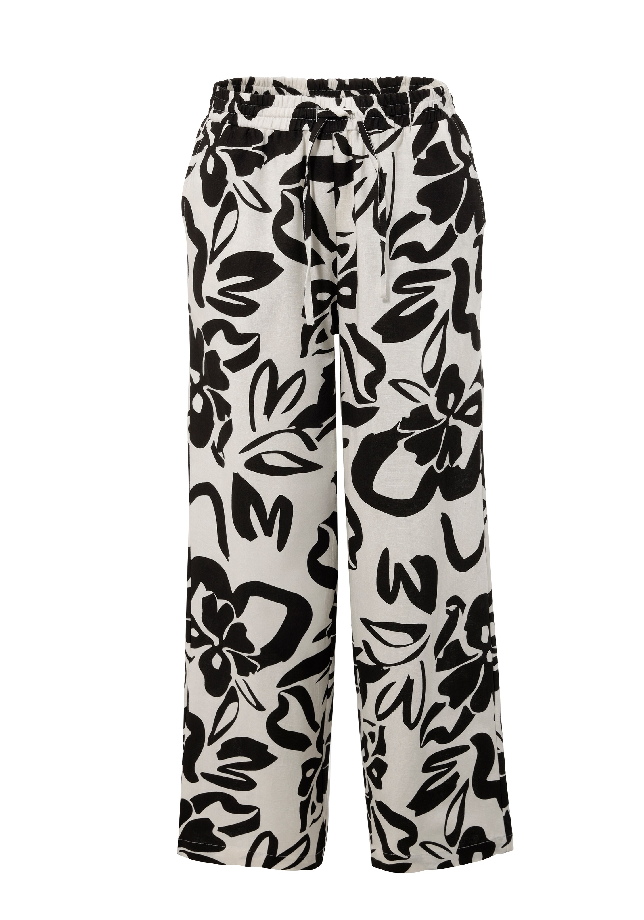 Aniston CASUAL Regular Pants in White: front