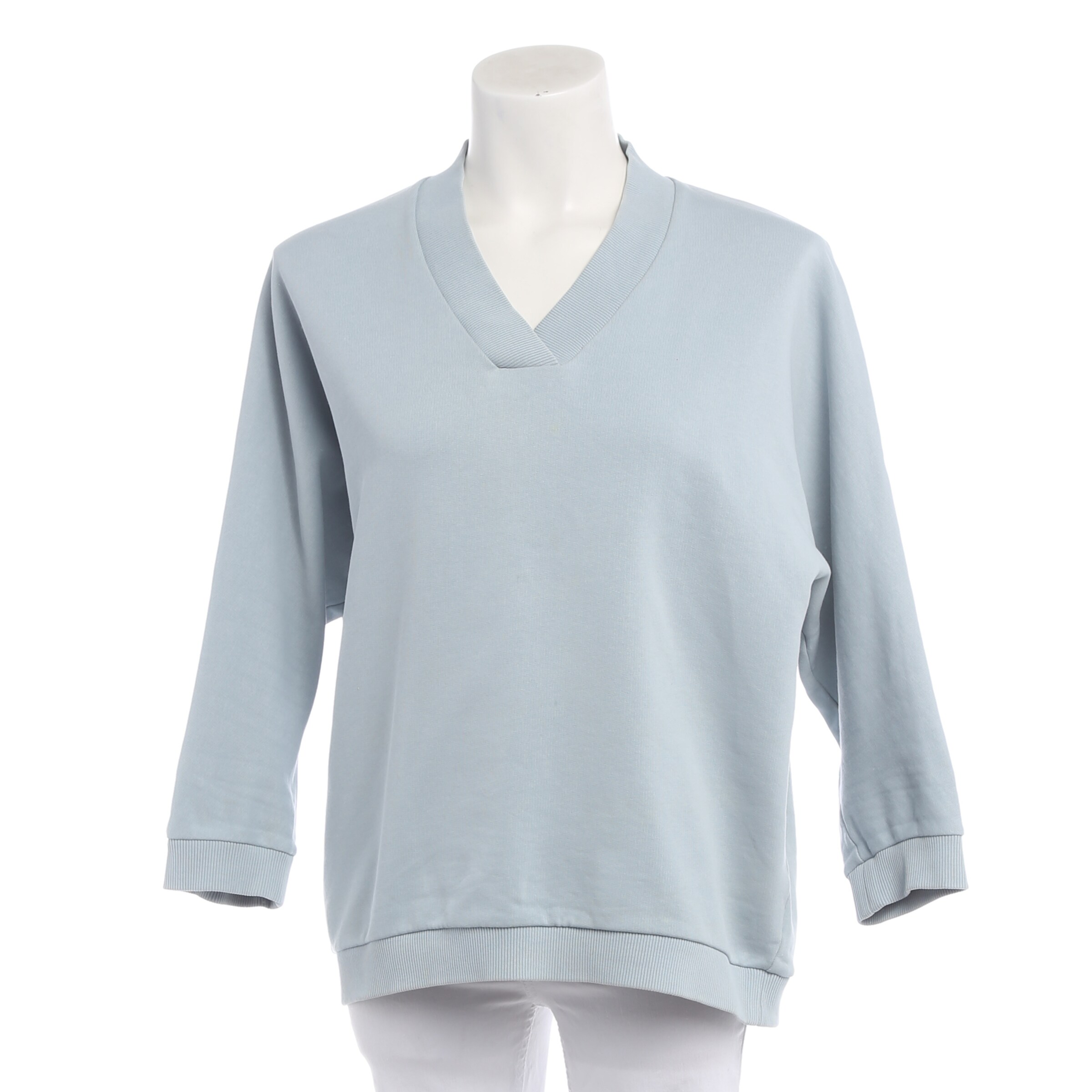 KENZO Sweatshirt & Zip-Up Hoodie in S in Blue: front