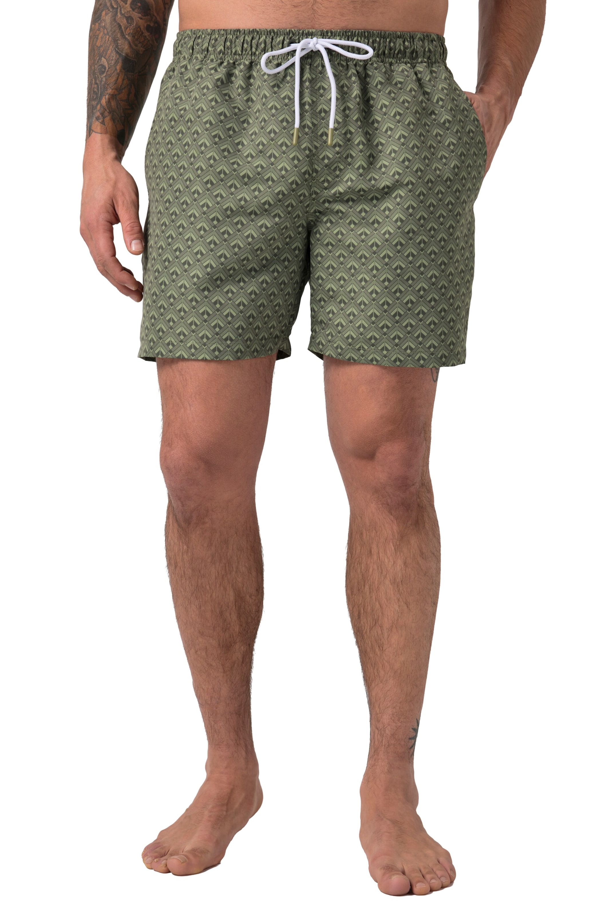 JAY-PI Swimming shorts in Green: front