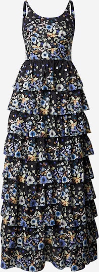 Rochie 'FRUMA' Munthe pe albastru / galben / negru, Vizualizare produs