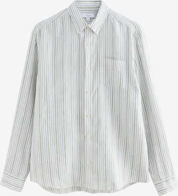 Regular fit Camicia 'Signature' di Next in verde: frontale