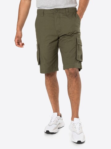 UNITED COLORS OF BENETTON Regular Cargo Pants in Green: front