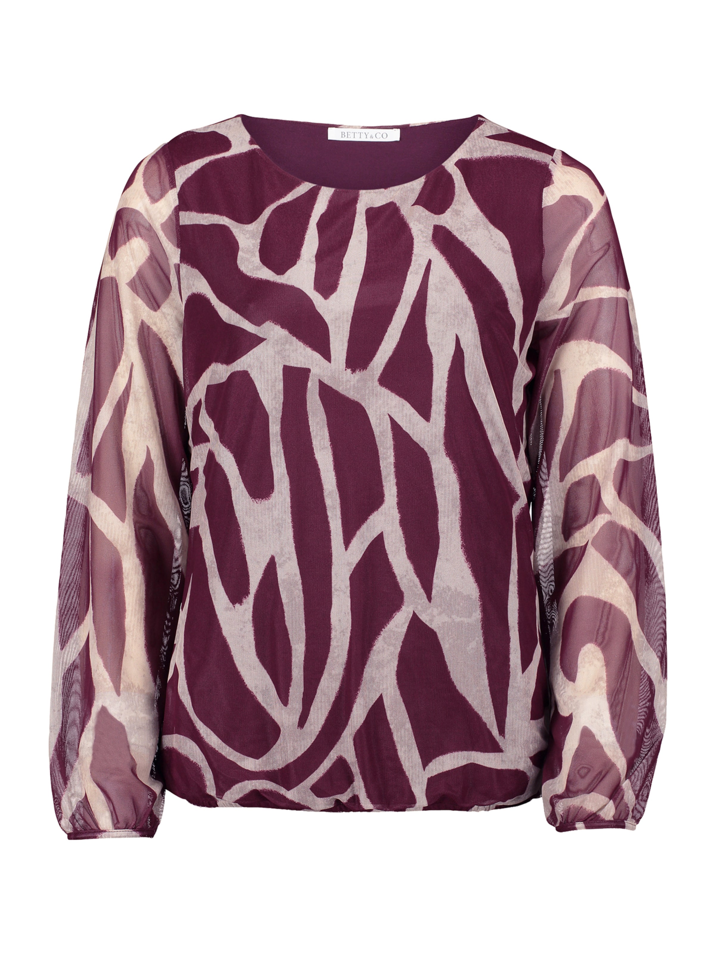 Betty & Co Shirt in Beige: front