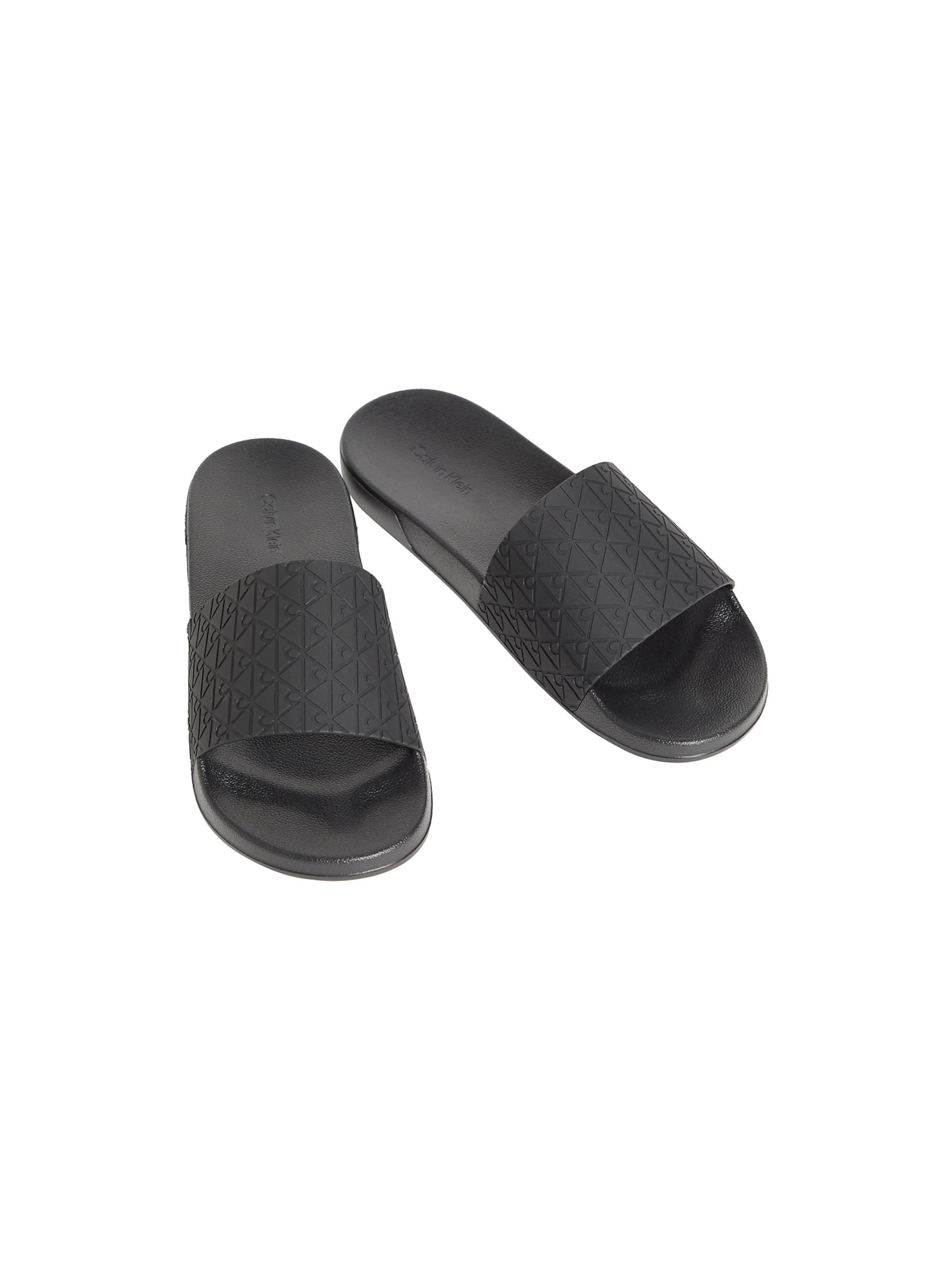 Calvin Klein Sandale in Schwarz